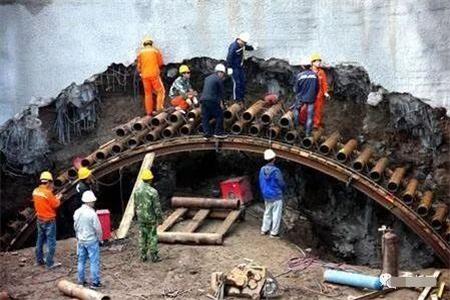 常州隧道钢花管支护案例